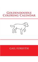 Goldendoodle Coloring Calendar