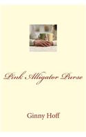 Pink Alligator Purse