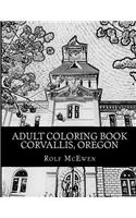 Adult Coloring Book: Corvallis, Oregon