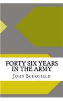 Forty Six Years in the Army