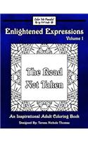 Enlightened Expressions Adult Coloring Book, Volume 1