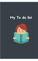 To do list Engineer Notebook University Graduation gift