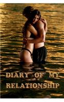 Diary of my relationship: 6x9 100 lined and numbered pages beautiful Notebook/Journal for organize and plan your life