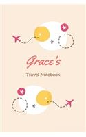 Grace Travel Journal: Lined Notebook / Journal Gift, 120 Pages, 6x9, Soft Cover, Matte Finish