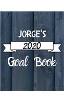 Jorge's 2020 Goal Book: 2020 New Year Planner Goal Journal Gift for Jorge / Notebook / Diary / Unique Greeting Card Alternative