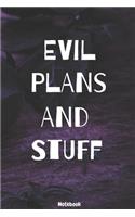 Evil Plans And Stuff