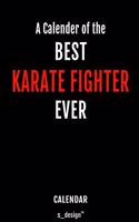 Calendar for Karate Fighters / Karate Fighter