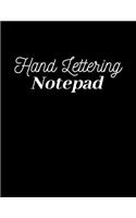 Hand Lettering Notepad