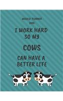 Cows Weekly Planner 2020