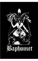Baphomet: Satanic Journal - Bullet Journal Dot Grid Pages(3 Journal, Notebook, Diary, Composition Book)