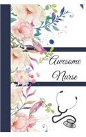 Awesome Nurse: Creative You Writing Journal