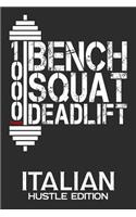 1000 Pounds Bench Squat Deadlift