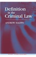 Definition in the Criminal Law