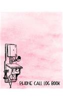 Phone Call Log Book