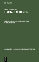 Hacia Calderon, Segundo Coloquio Anglogermano, Hamburgo 1970