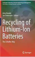 Recycling of Lithium-Ion Batteries