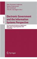 Electronic Government and the Information Systems Perspective