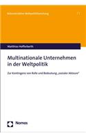 Multinationale Unternehmen in Der Weltpolitik