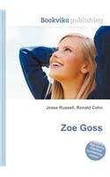 Zoe Goss: (English)