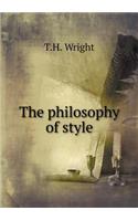 The philosophy of style