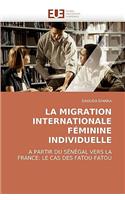 migration internationale féminine individuelle