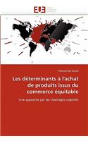 Les Déterminants À l''achat de Produits Issus Du Commerce Équitable