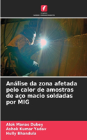 Análise da zona afetada pelo calor de amostras de aço macio soldadas por MIG