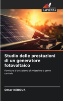 Studio delle prestazioni di un generatore fotovoltaico