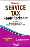 SERVICE TAX Ready Reckoner