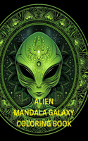 Alien Mandala Galaxy Coloring Book