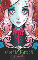 Gothic Kawaii Cuties: kawaii coloring book for adults & teens.