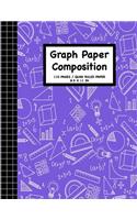 Graph Paper Composition Notebook