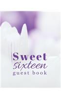 Sweet Sixteen Guest book