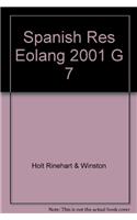 Spanish Res Eolang 2001 G 7