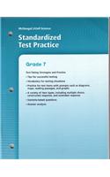 McDougal Littell Science: Standardized Test Practice (Student) Grade 7