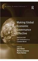 Making Global Economic Governance Effective
