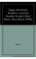Rigby PM Math Readers: Individual Student Edition Red Red Block, Blue Block: (English)
