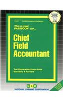 Chief Field Accountant: Passbooks Study Guide