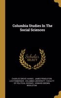 Columbia Studies In The Social Sciences