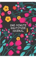 One-Minute Gratitude Journal