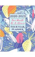 One Month at a Glance 2020-2023 Four Year Planner