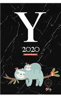 2020 Sloth Tribe Diary Planner