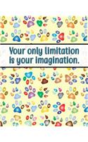 Your Only Limitation Is Your Imagination.: Journal for Busy People, Planner and Goal Setting Notebook