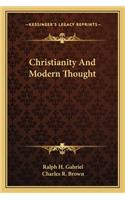 Christianity And Modern Thought