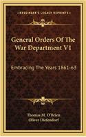 General Orders of the War Department V1