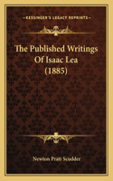Published Writings of Isaac Lea (1885)