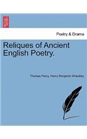 Reliques of Ancient English Poetry. Vol. III.