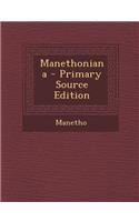 Manethoniana