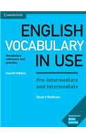 English Vocabulary in Use Pre-Intermediate and Intermediate Book with Answers