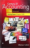 Print Student Working Papers (Chapters 15-24) for Century 21 Accounting: Advanced, 11th